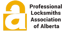 Member of the Professional Locksmiths Association of Alberta.